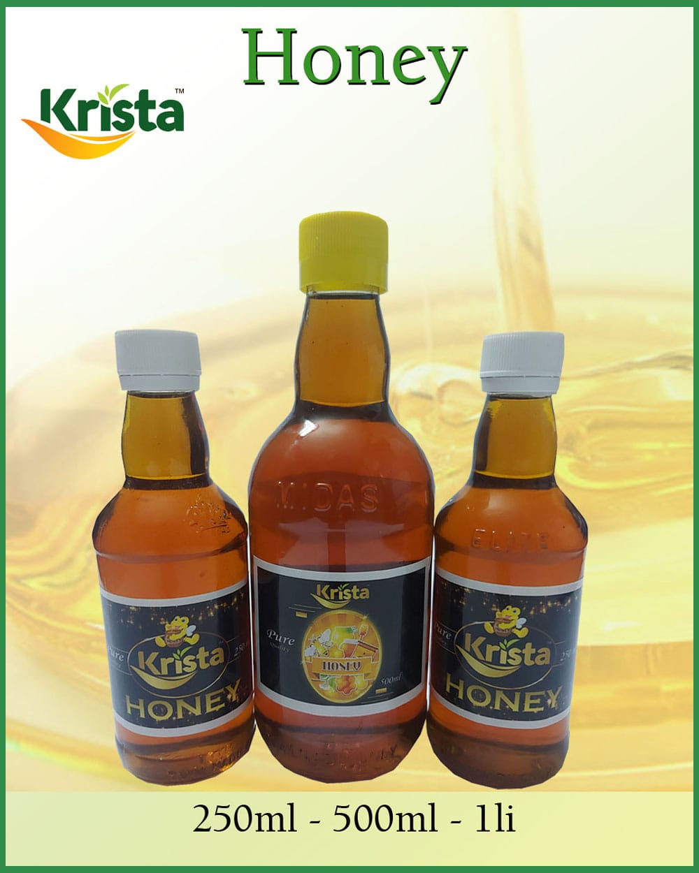 Krista Pure Natural Honey